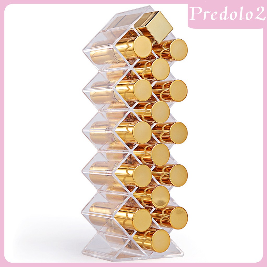 Khay Đựng Son Môi Chất Liệu Acrylic Có Nắp Màu Trong Suốt Tiện Dụng | BigBuy360 - bigbuy360.vn