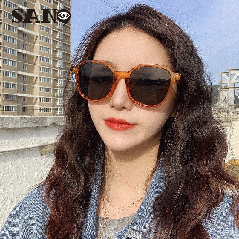 Kính Mát Thời Trang Hàn Quốc Phong Cách Retro Cho Nữ