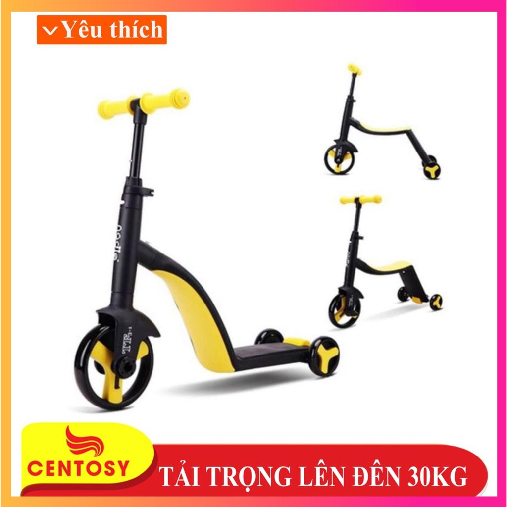 [HÀNG THẬT] Xe Scooter Trẻ Em Cao Cấp - Nadle 3 in 1 .
