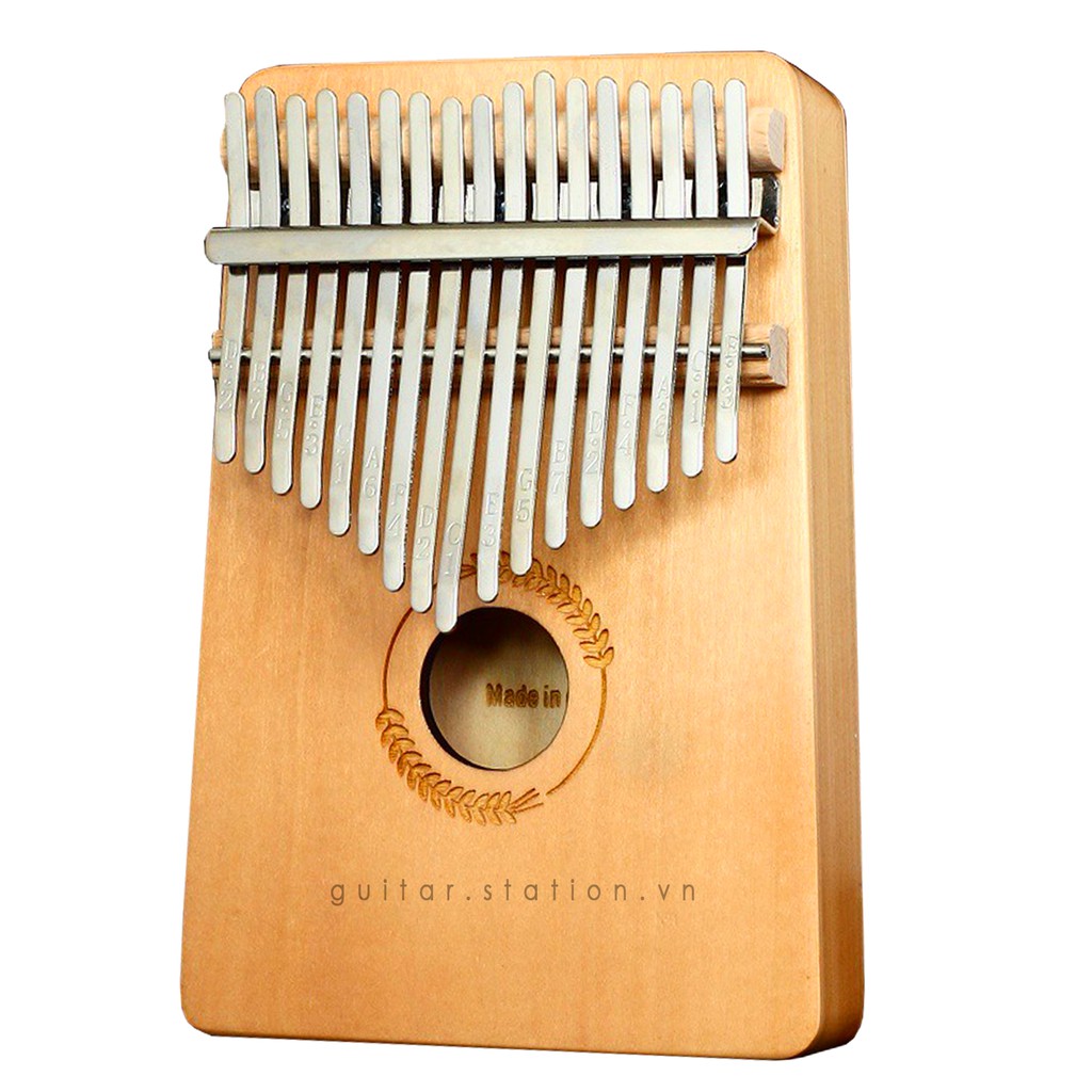 Đàn Kalimba 17 Phím KERUS - BWS Chính hãng 100% - Tặng Full Bộ Phụ Kiện - Hàng Có Sẵn P2