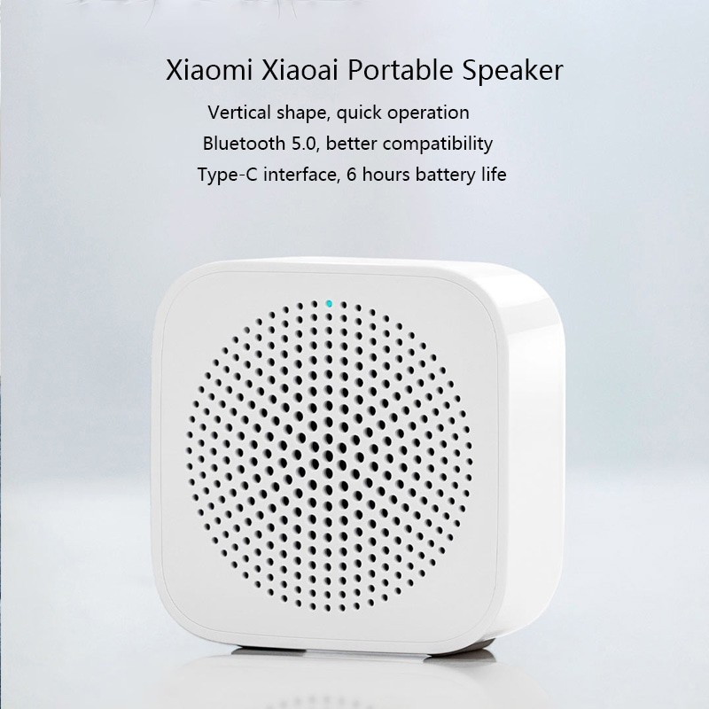 Loa Bluetooth Mini Xiaomi Xiaoai Điều Khiển AI Không Dây Rảnh Tay Sạc Cổng Type-C Âm Thanh Lớn