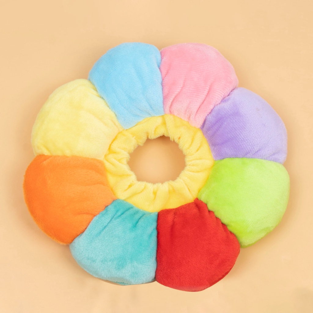 Vòng Cổ Elizabethan Hình Hoa Hướng Dương Chống Trầy Chống Liếm Bảo Vệ Vết Thương Có Thể Điều Chỉnh Cho Thú Cưng