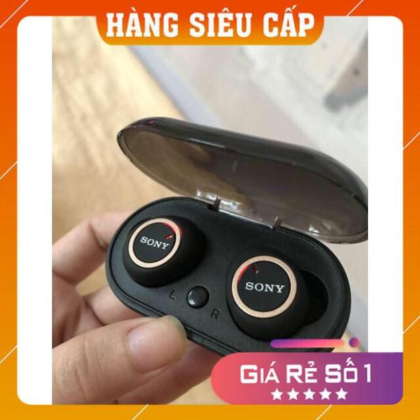 Tai nghe Bluetooth Đen Sony sport TWS-D76 Rất ấm Bass-treble rõ ràng - Bảo Hành 6 tháng