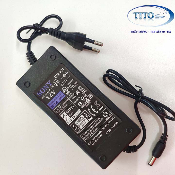 NGUỒN CHUYỂN ĐỔI AC ADAPTER 12V-5A SONY