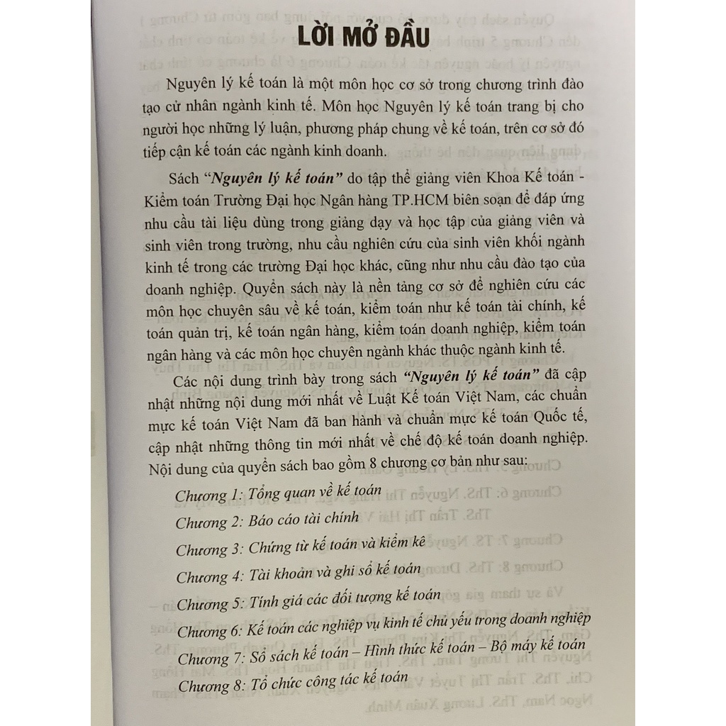Sách - Nguyên Lý Kế Toán  - PGS.TS. Nguyễn Thị Loan