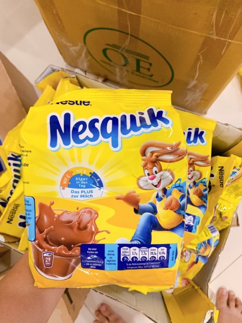 [NỘI ĐỊA ĐỨC] Bột cacao Nestle Nesquik Đức, 400g
