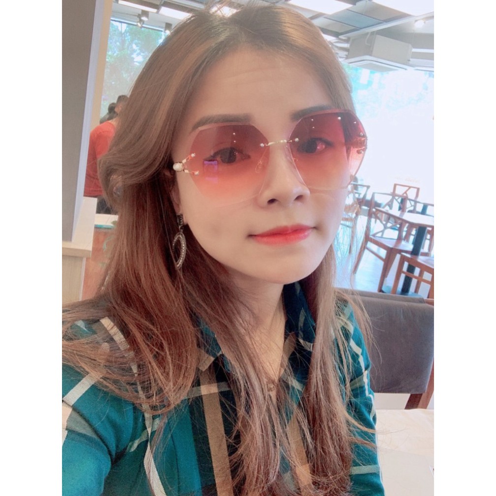 Kính mát thời trang nữ A2014 🎇 Kính chống tia UV bảo vệ mắt | BigBuy360 - bigbuy360.vn