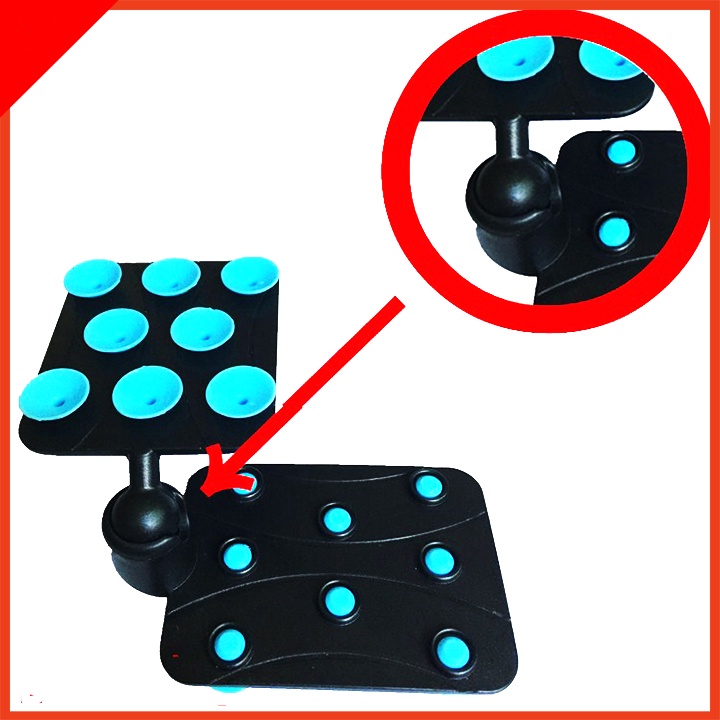 Gía đỡ điện thoại hút chân không, có trụ xoay 360 độ, chịu được điện thoại ,ipad nặng Educase86