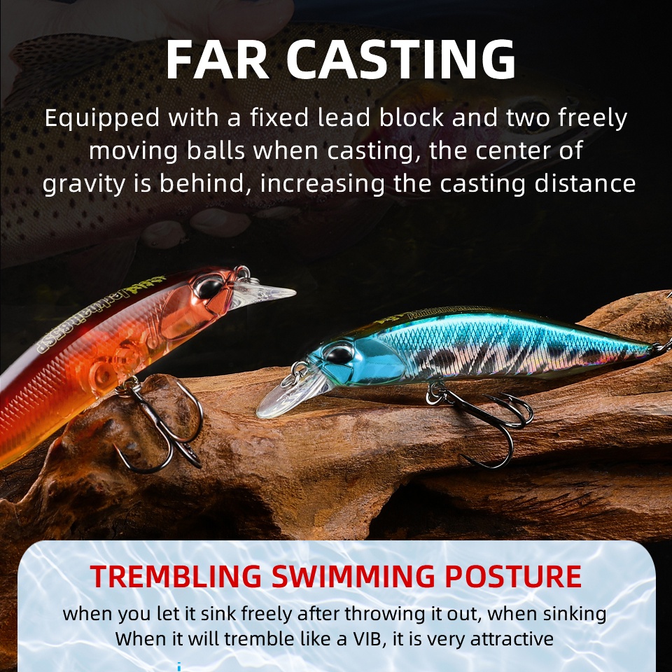 Mồi Câu Cá Giả 85mm 8g 14 Màu Chất Lượng Cao 1.3-1.8m