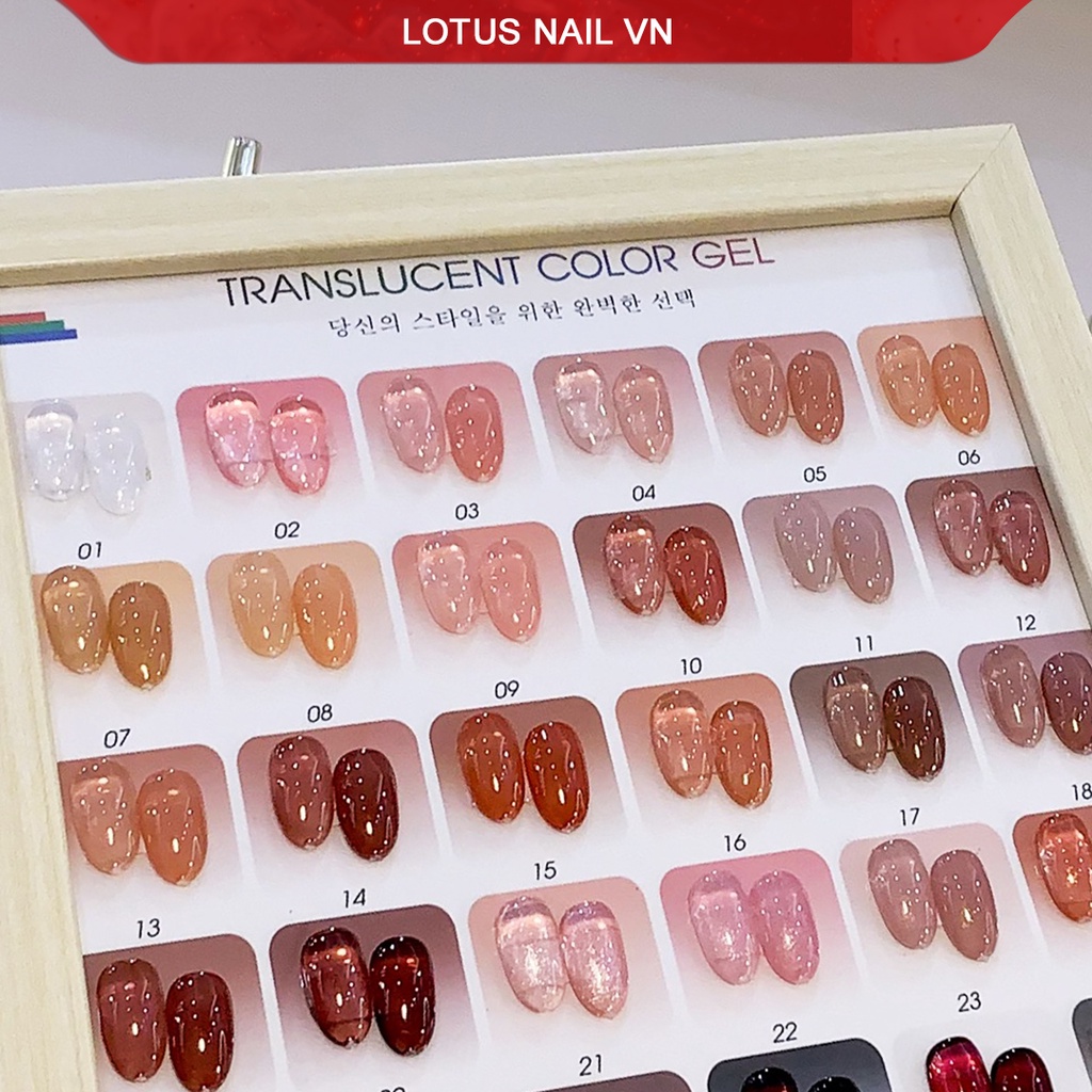 Sơn gel thạch Lotus phong cách Hàn Quốc cao cấp