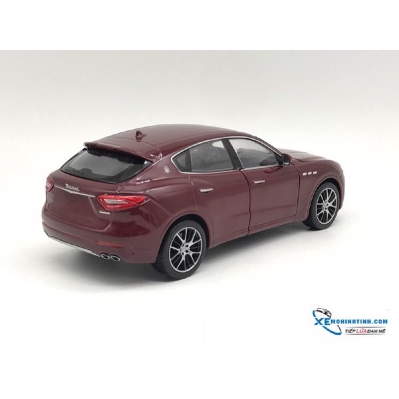 Xe Mô Hình Maserati Levante 1:24 Welly ( Đỏ đô )