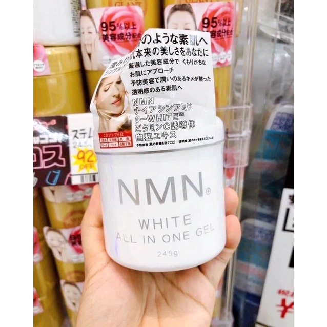 Kem dưỡng trắng da chống lão hóa NMN, gel dưỡng NMN white all in one, dưỡng da nâng cơ giảm nếp nhăn