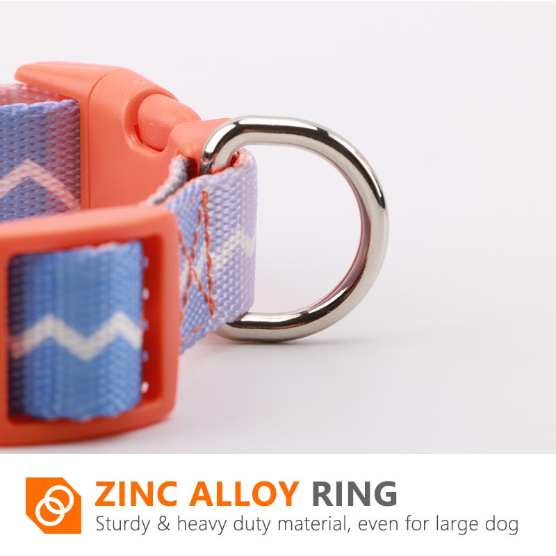 HamshMoc Vòng cổ 1 bằng nylon in hoa có thể điều chỉnh dành cho thú cưng