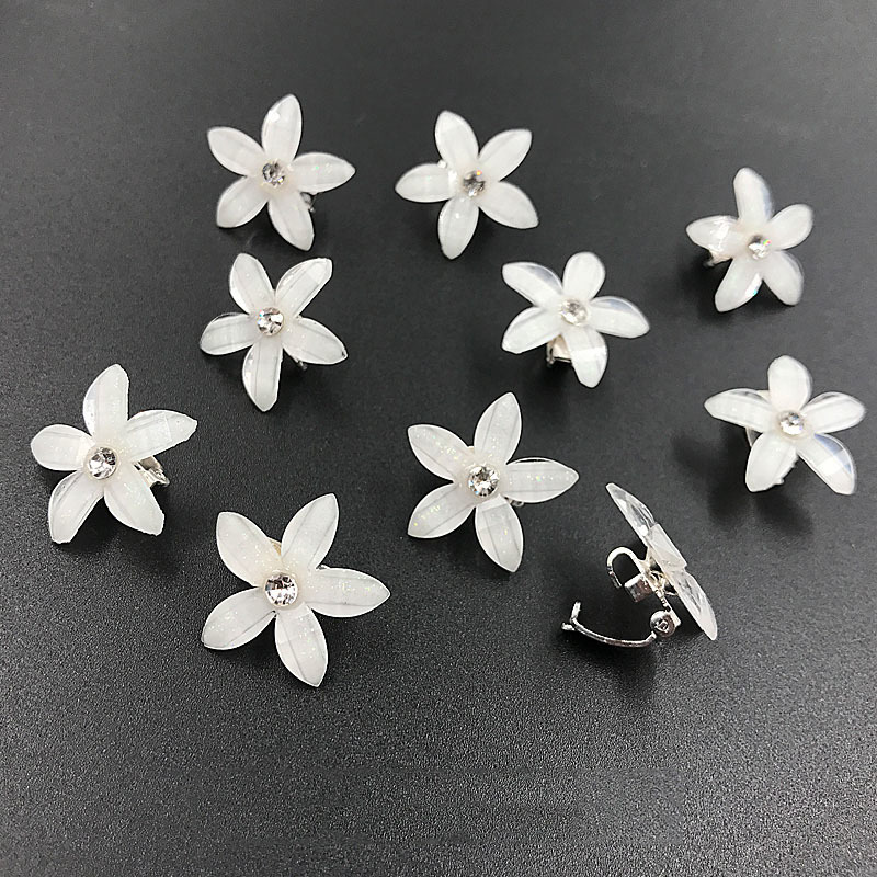 Set kẹp tóc mini xinh xắn tùy chọn màu sắc dành cho cô dâu