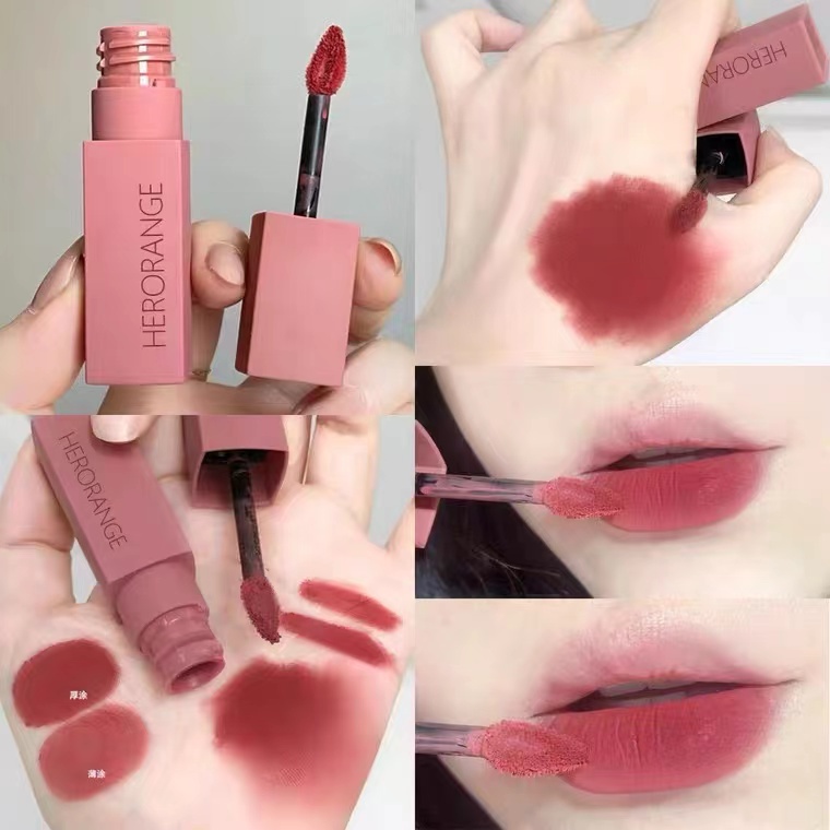 Cam Herorange® Son Lì Chống Thấm Nước Không Phai Màu Chất Lượng Cao Son Bóng