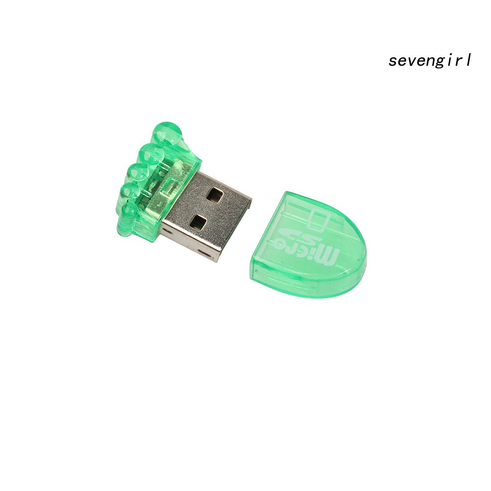 Đầu Đọc Thẻ Nhớ Usb 2.0 Tốc Độ Cao Hình Bàn Chân