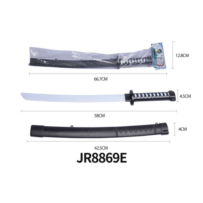 kiếm nhựa katanna có đèn nhấp nháy