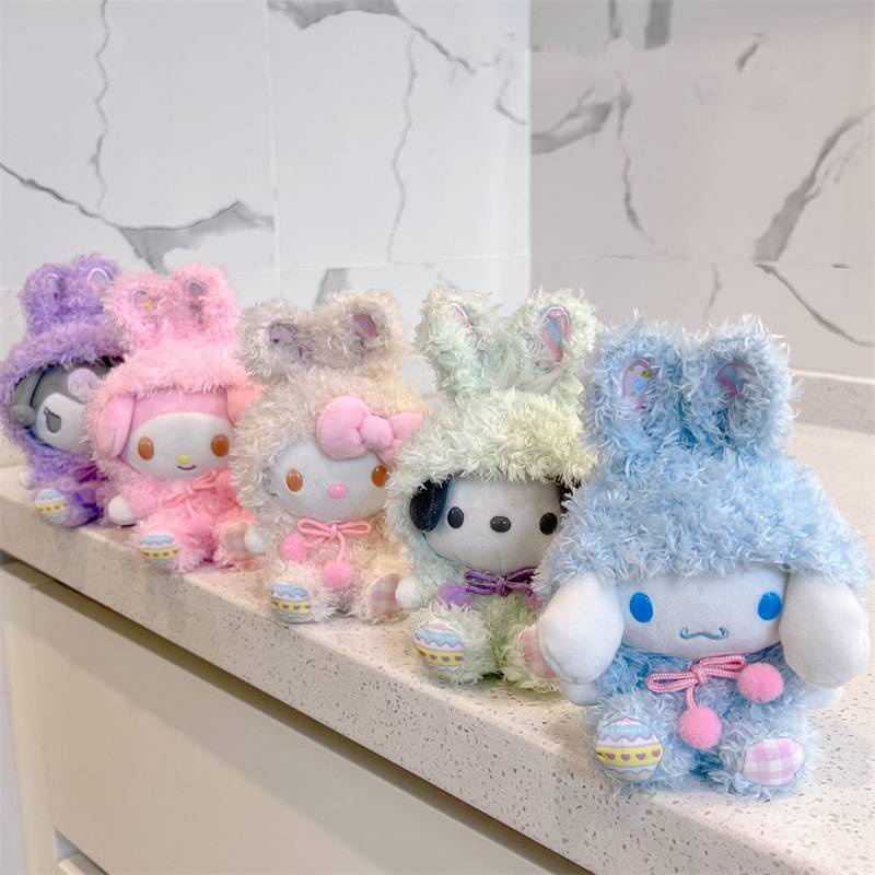 SANRIO Thú Nhồi Bông Hình Cinnamoroll Kuromi Pochacco Dễ Thương