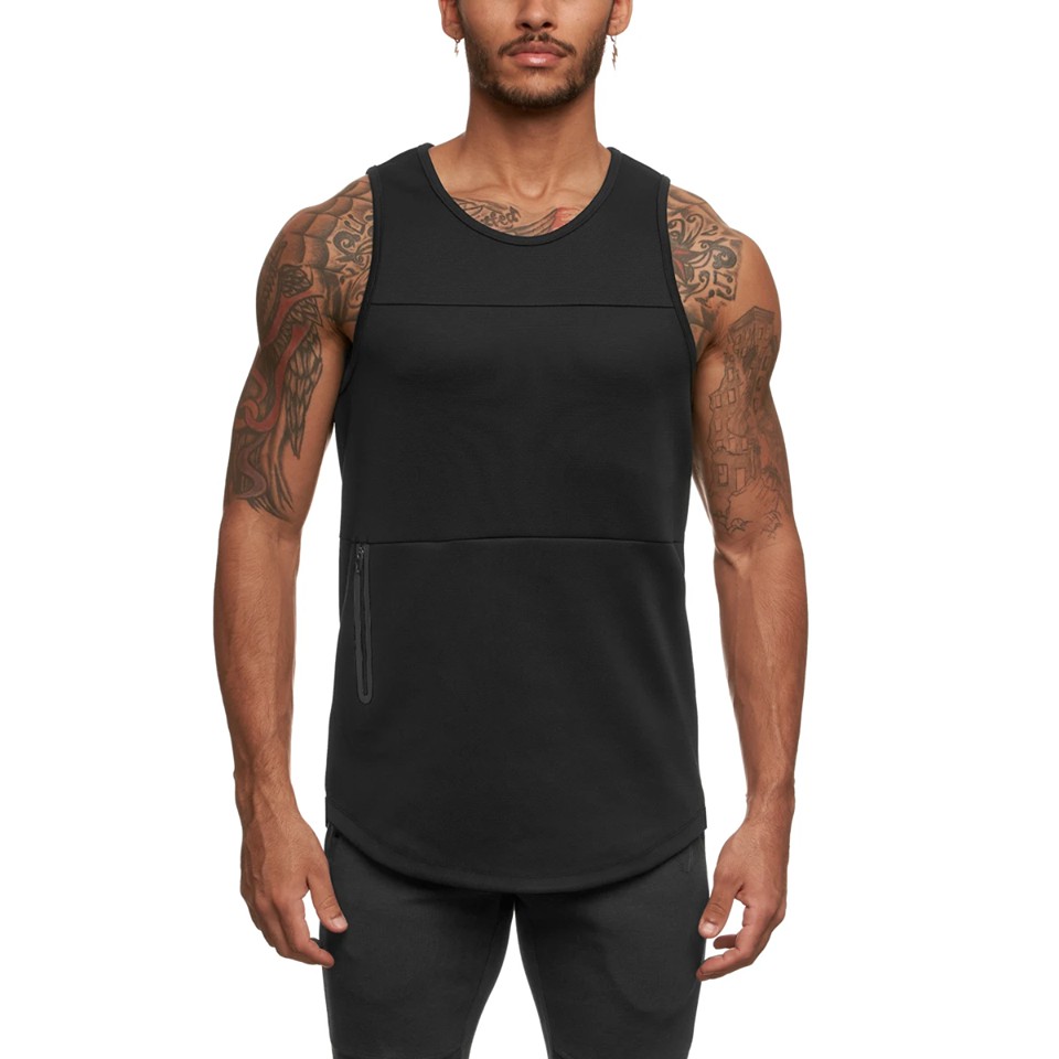 Áo gym 3 lỗ nam tanktop,áo tập gym nam thun lạnh co giãn 4C siêu thấm hút