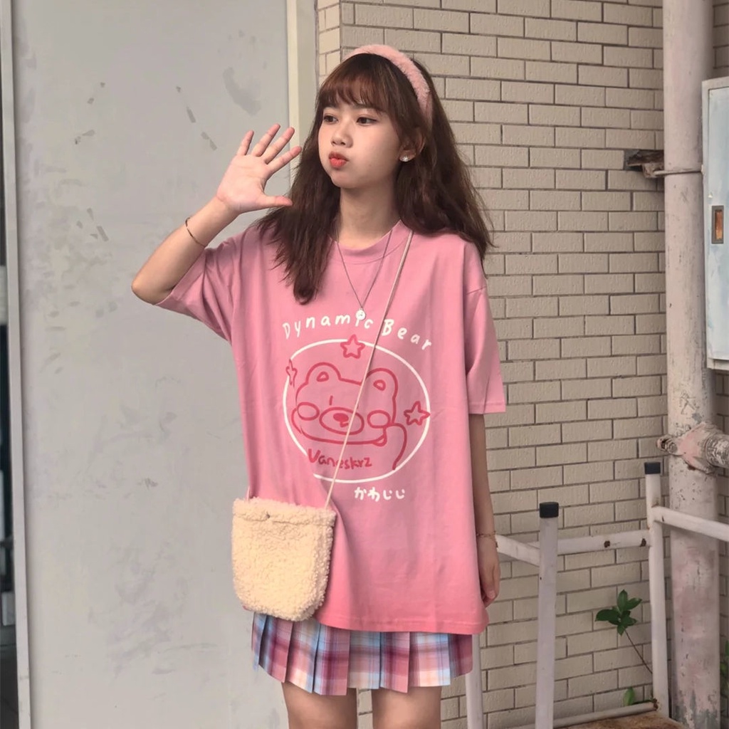 NRVP Áo thun ngắn tay cổ tròn thời trang 2021 dành cho nữ