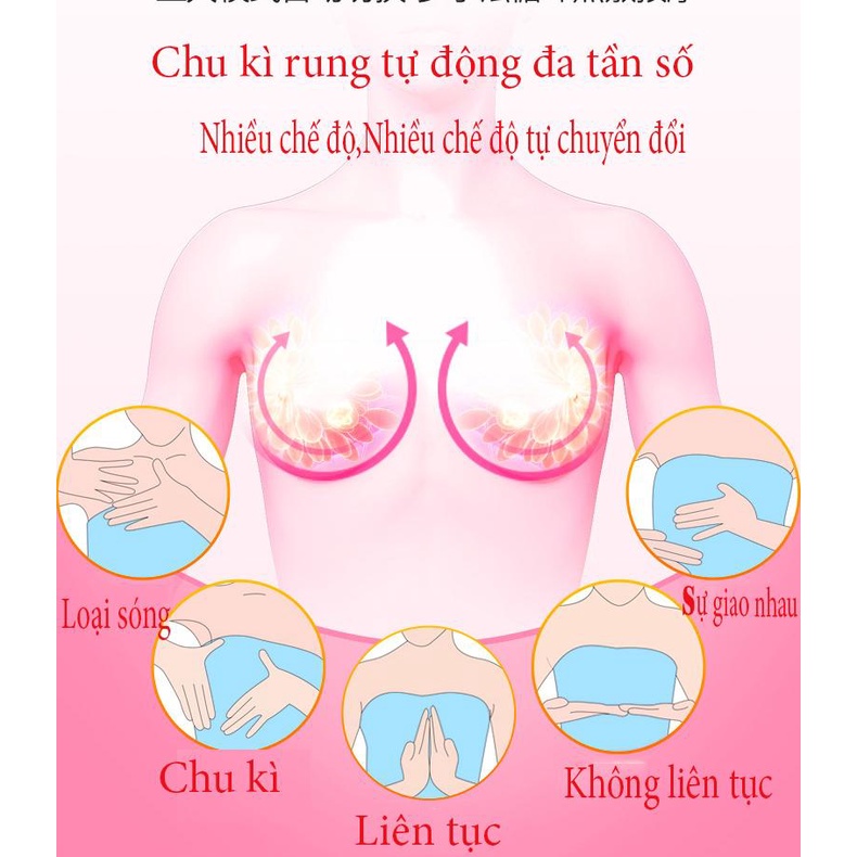 Máy Massage Làm Tăng Kích Thước Vòng 1, Máy Massage Nâng Ngực Hiệu Quả