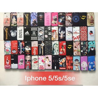 Ốp lưng dẻo in hình 3D dễ thương dòng iphone 5/5s