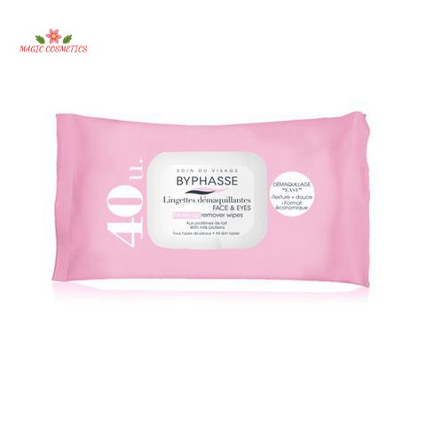 [Mã giảm giá] Khăn Giấy Tẩy Trang Byphasse Make-up Remover Wipes