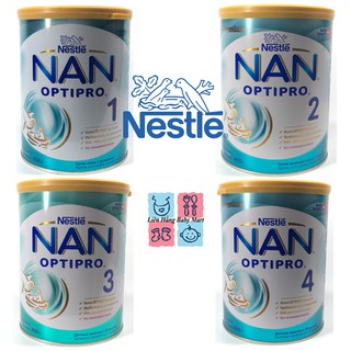 Sữa bột Nan Nga mới đủ số 1, 2,3,4,(900gram)