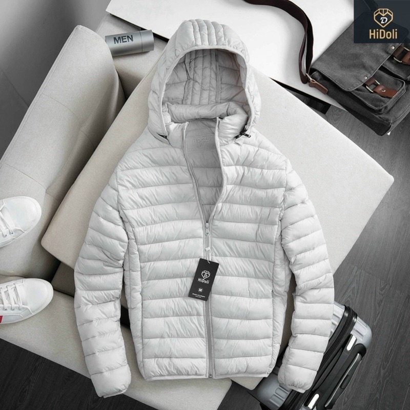 Áo khoác phao nam nữ siêu nhẹ thể thao, áo phao nam đẹp kiểu dáng năng động, trẻ trung có mũ tháo rời