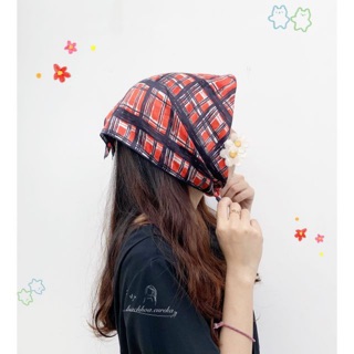 Cột tóc Turban vuông/ Bandana