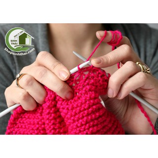 Cây kim đan len cao cấp - Dụng cụ đan len - 1 cặp 2 chiếc