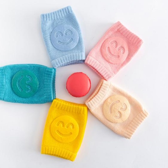 Miếng đệm bảo vệ đầu gối khuỷu tay bảo vệ bằng bông thoáng khí chống trượt unisex cho trẻ
