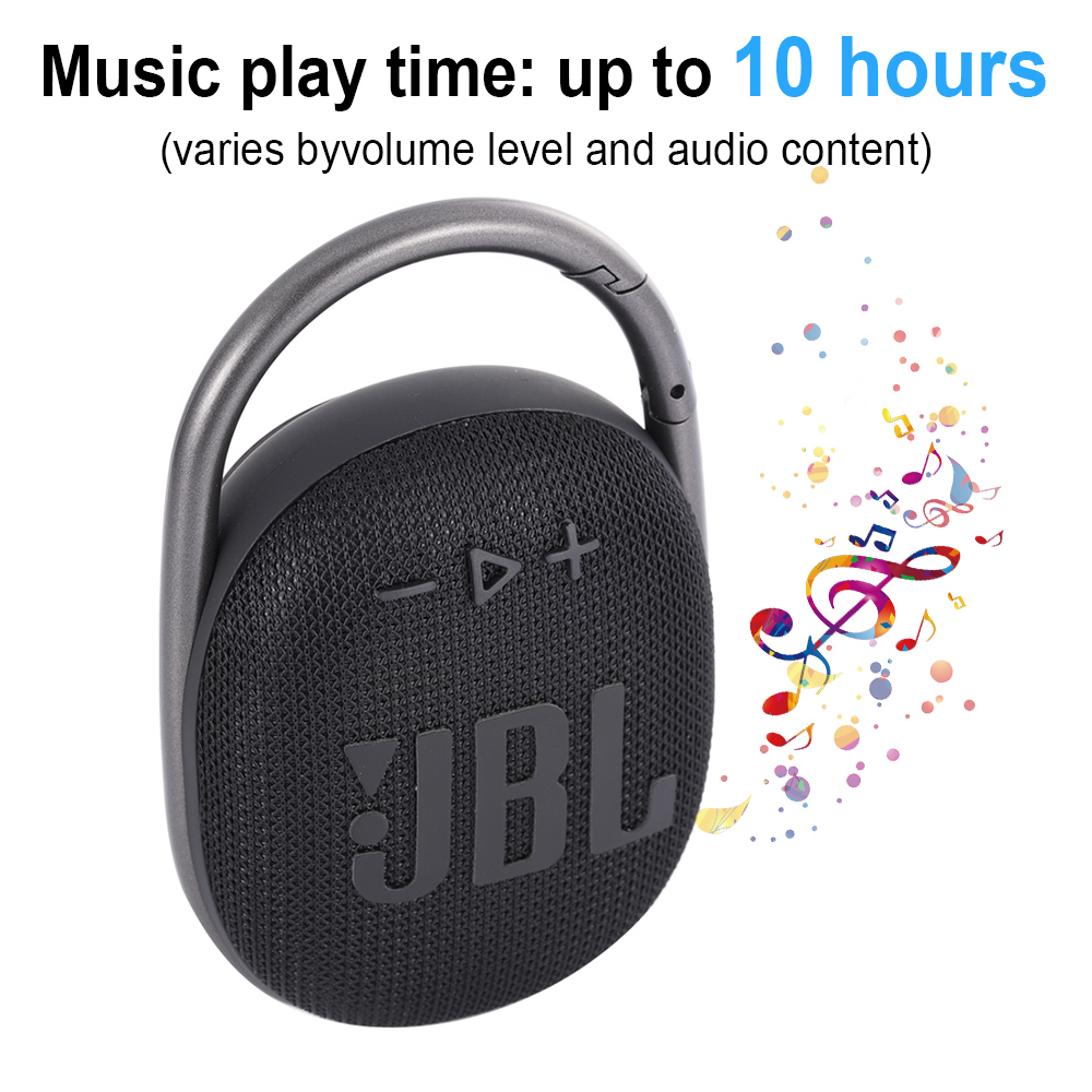 JBL Clip 4 Bluetooth Không Dây 5.1 Loa Mini Clip4 Loa Trầm Ngoài Trời Chống Nước IP67 Di Động Có Móc