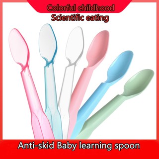 1 Muỗng Nhựa Hình Cây Kem Dùng 1 Lần Bảo Vệ Môi Trường Cho Bé