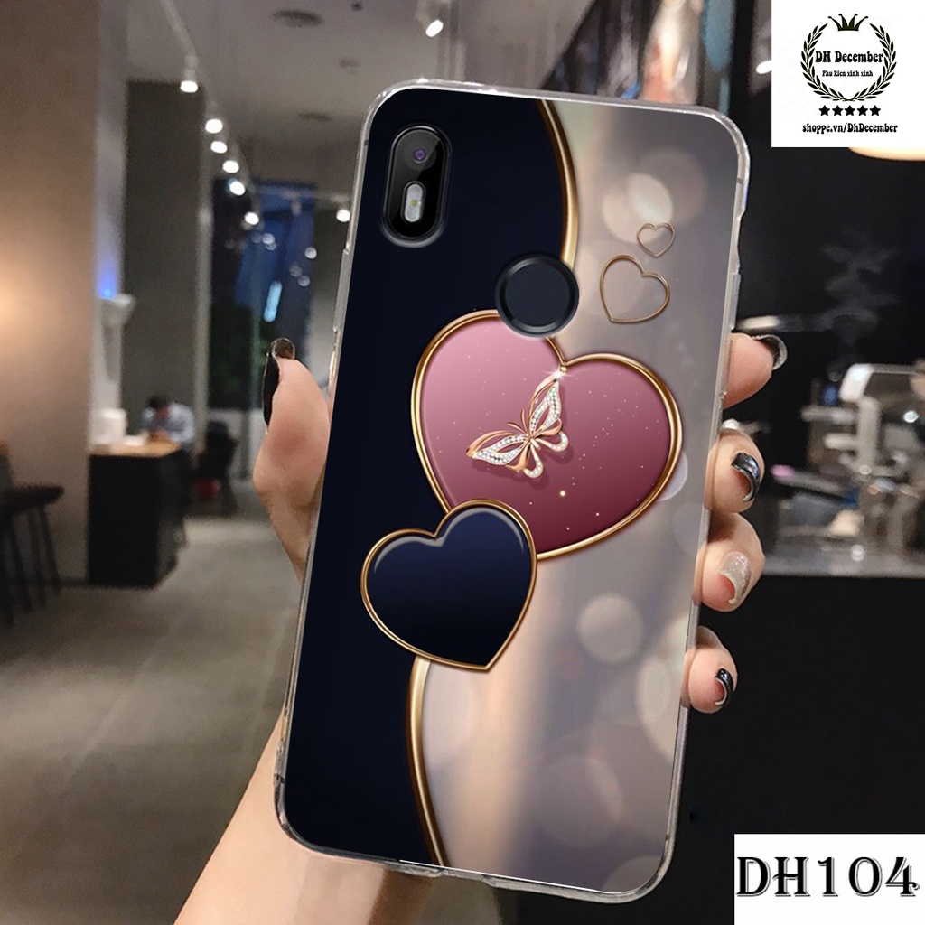 Ốp lưng Vsmart JOY 1 in hình hoa tinh tế , mới mẻ DH DECEMBER