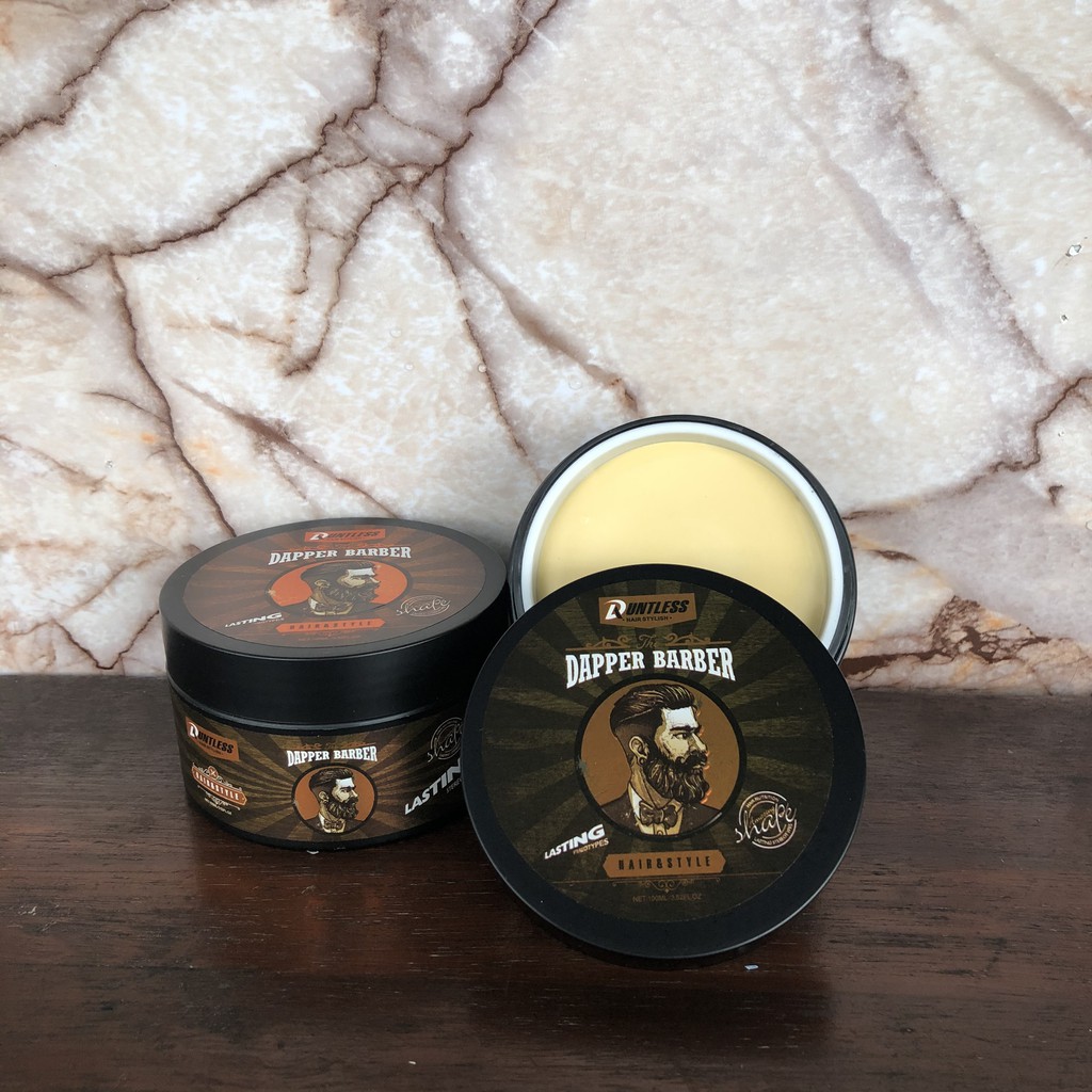 ✅[CHÍNH HÃNG] Combo Sáp Vuốt Tóc Dapper Barber  + Gôm Xịt Butterfly + Tặng lược tạo kiểu