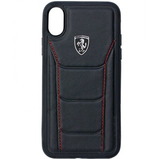 Ốp Lưng Iphone XS MAX, Da Thật - Ferrari