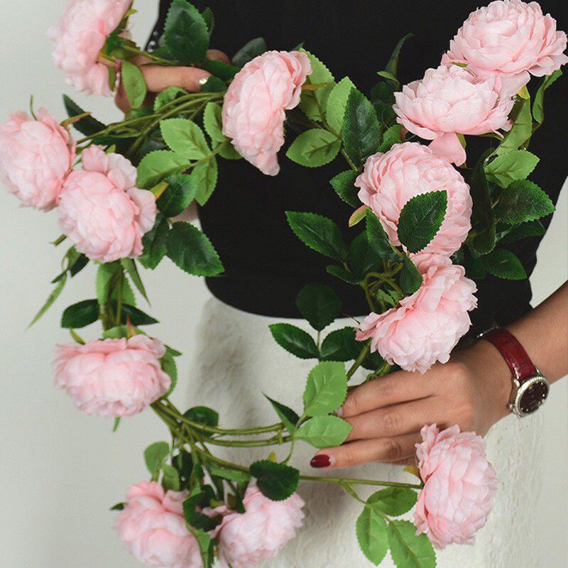 Dây trà mao lương trang trí nhà cửa , ban công _Dây hoa trang trí