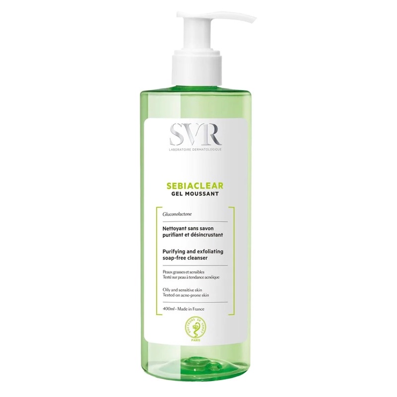 Gel Rửa Mặt SVR Sebiaclear Gel Moussant 400ml