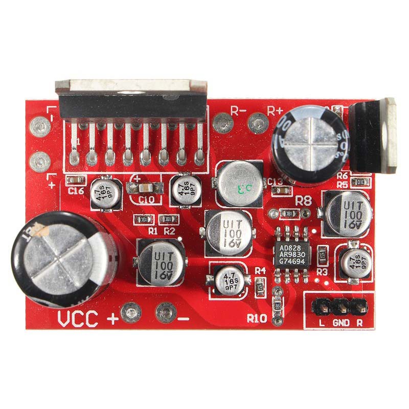 1 Bảng Mạch Khuếch Đại Âm Thanh TDA7379 2 * 38W DC 12V w / AD828