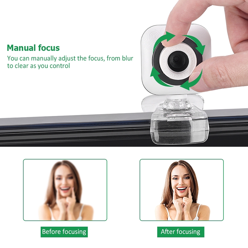 Camera Chụp Hình Với Mic Cho Máy Tính, Laptop