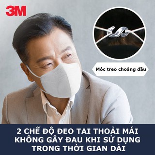 Khẩu trang 3M KF94 9013 chính hãng - Combo 5 chiếc giá ưu đãi đến 25%