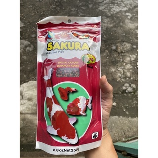 Thức ăn cho cá koi sakura Gold hạt nổi 35% đạm