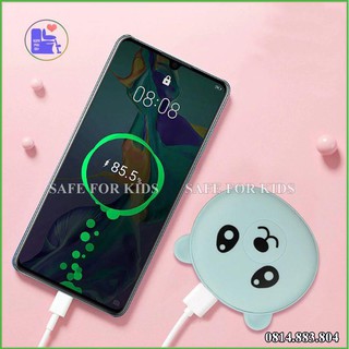Máy Sưởi Mini Cầm Tay Kiêm Sạc Dự Phòng Hình Thú Dễ Thương 3600mAh
