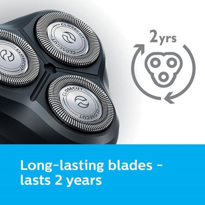 Sản phẩm Máy cạo râu thương hiệu cao cấp Philips AT620 Lưỡi cắt CloseCut - Bảo hành 24 tháng ..