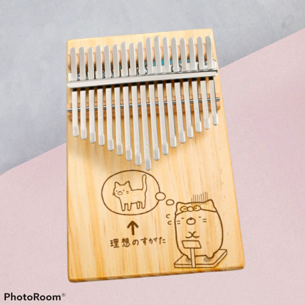 Đàn Kalimba Giá Rẻ KIMI Gỗ Nguyên Khối gỗ gụ