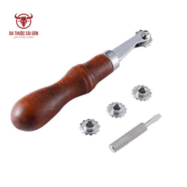 Lăn lấy dấu 4 kích cỡ - Bộ dụng cụ may đồ da - Da Thuộc Sài Gòn