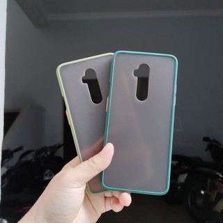 OnePlus 7T/7T Pro | Ốp lưng chống Shock su non lưng nhám viền màu . Chống bám bẩn cho Oneplus