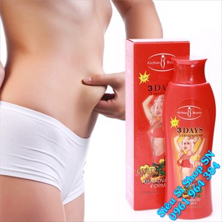 Kem tan mỡ bụng 3 Days