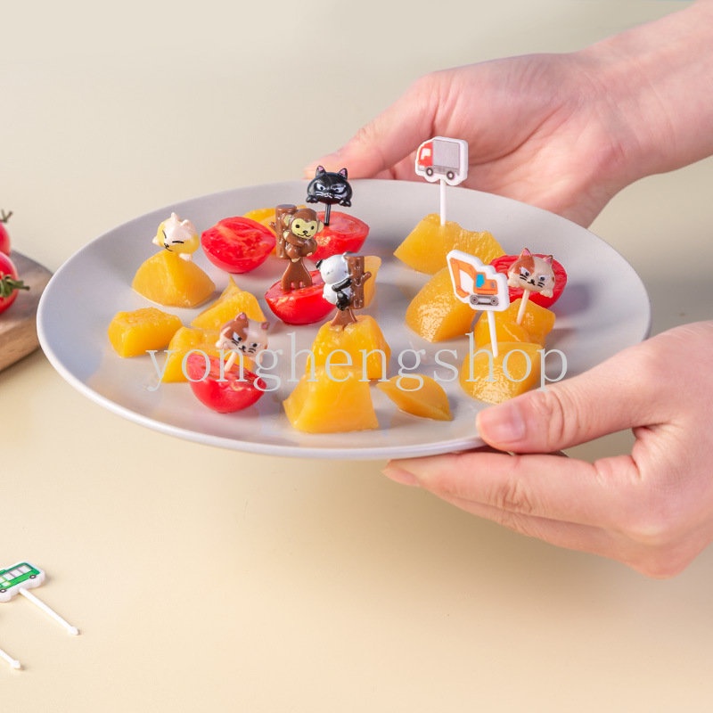 Set 6 Nĩa Ăn Trái Cây Hình Gấu Koala Dễ Thương